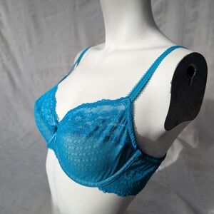 Wacoal Teal Lace Bra